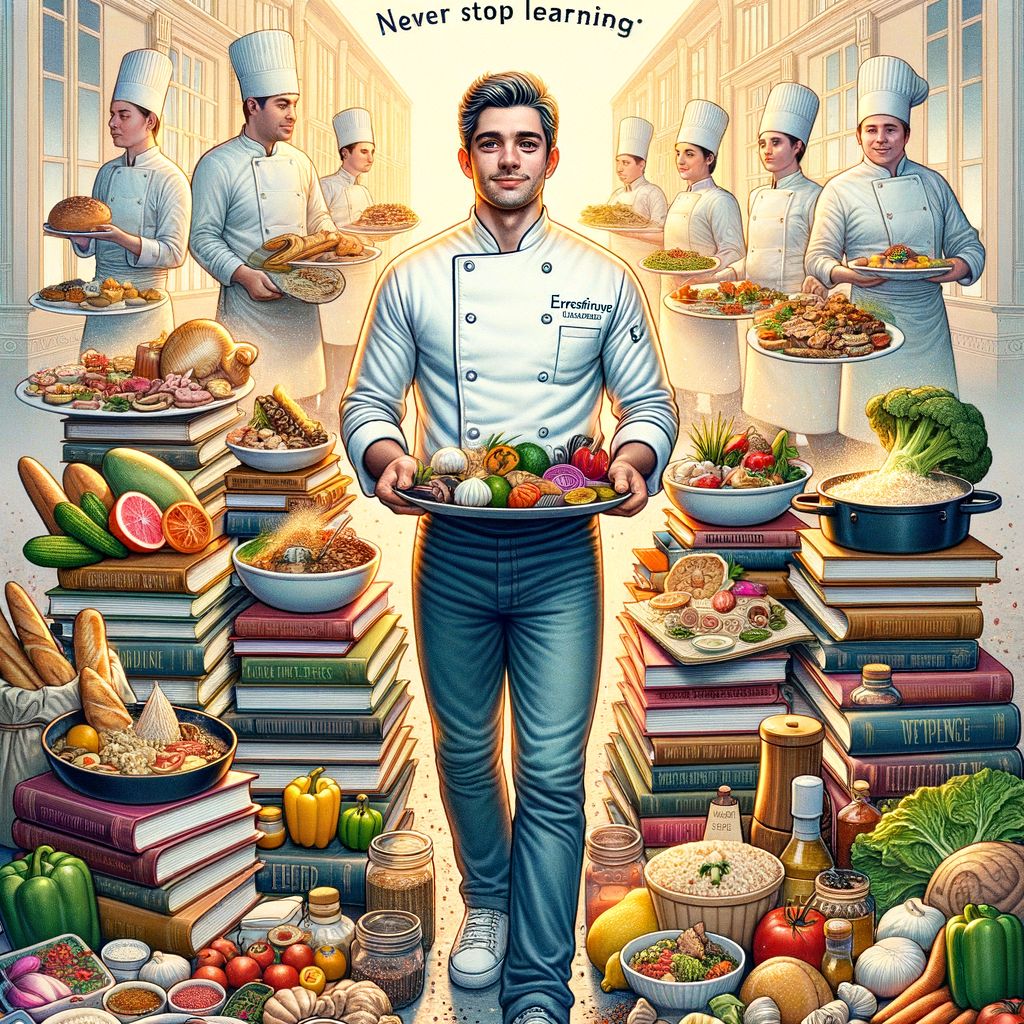 Advice for Aspiring Chefs and Food Enthusiasts